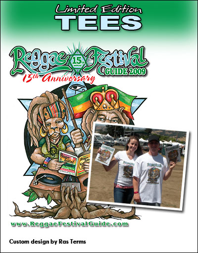 15th Anniversary Reggae Festival Guide T-Shirt