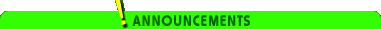 Announcements