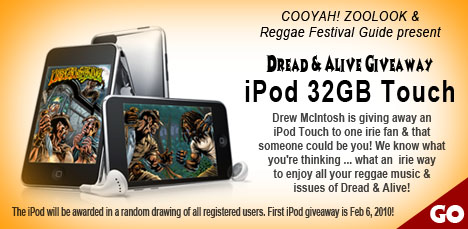 Dread & Alive Giveaway: iPod 32GB Touch!